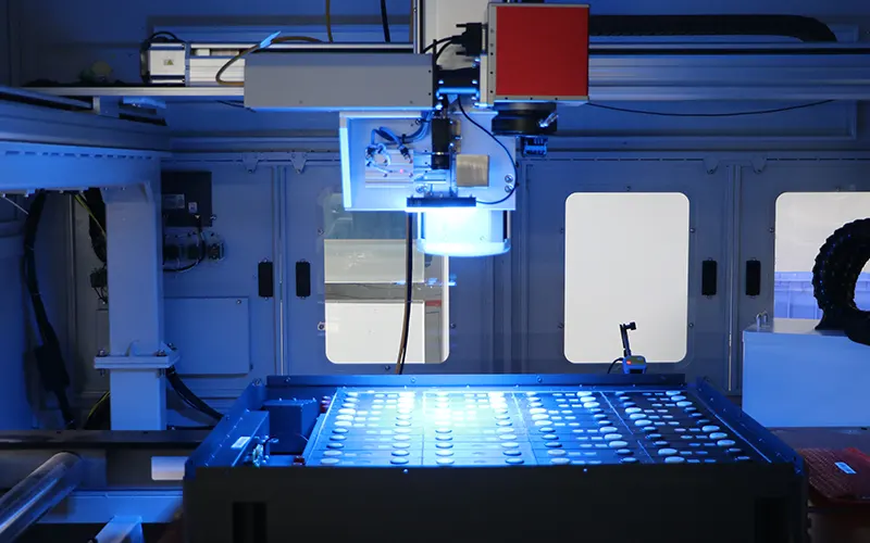 Laser Visual Cell Positioning & Inspection