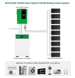 6.2KW-10KWH Solar Hybrid System - Image 3